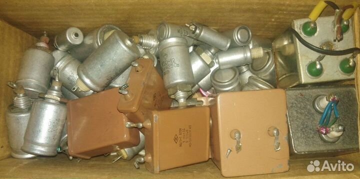 Конденсаторы советские разные