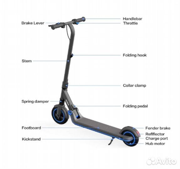 Xiaomi Ninebot Kids Scooter Zing E10
