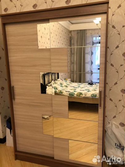 Шкаф купе Элегант 3 Ясень Шимо