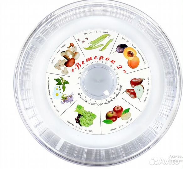 Сушилка для овощей и фруктов ветерок 2 5 поддонов