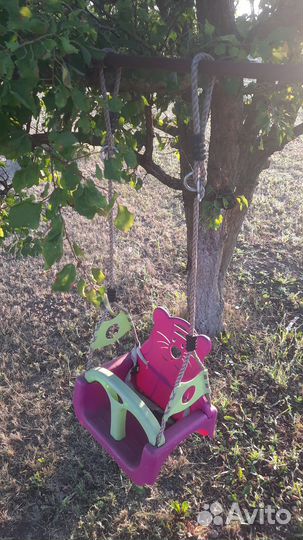 Качели детские подвесные уличные
