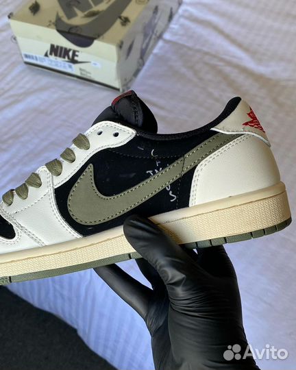 Travis Scott X Air Jordan 1 Retro Low OG Olive