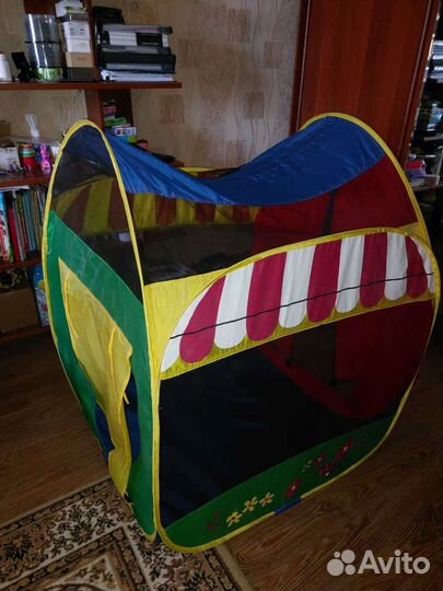 Детская игровая палатка с шариками