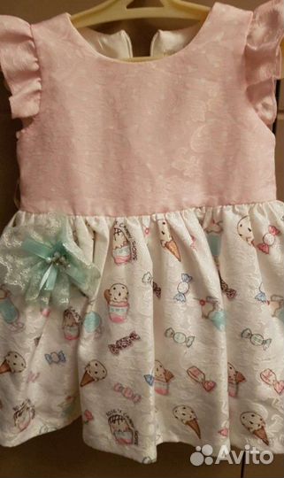 Платье для девочки 74