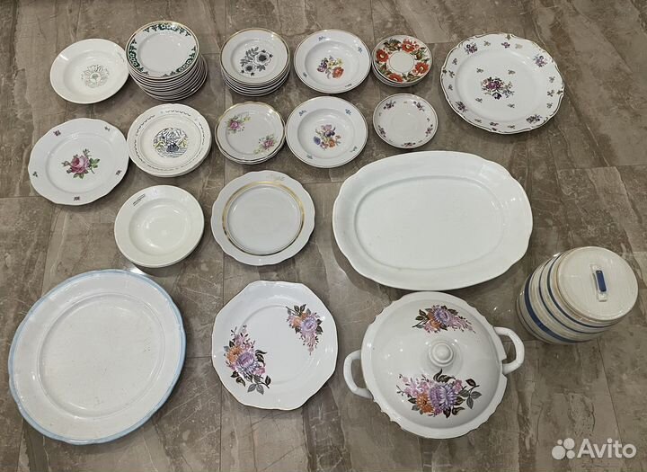 Посуда СССР ГДР кузнецов