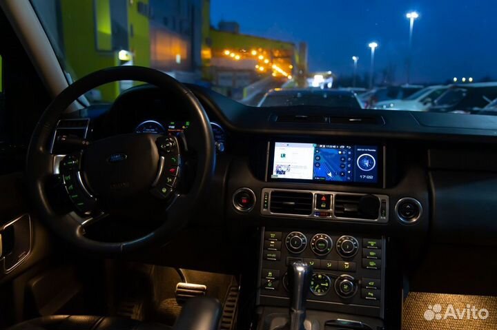 Экран мультимедиа на Android для Range Rover 2010