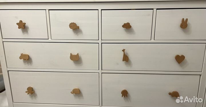 Ручки для комода деревянные в детскую