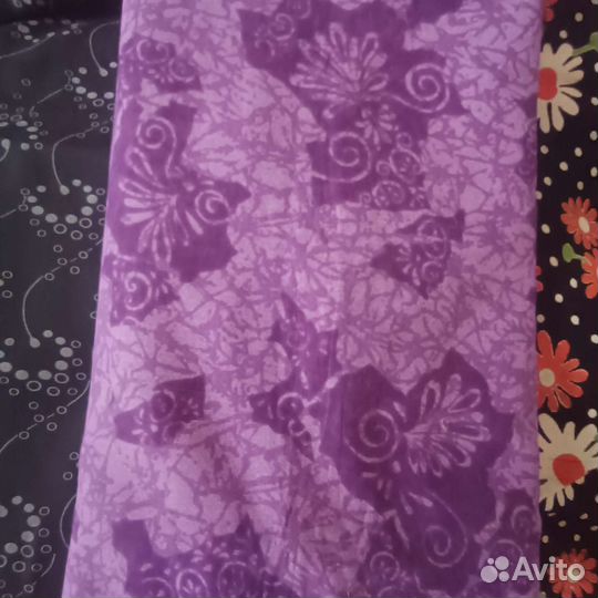 Отрез ткани хлопок СССР