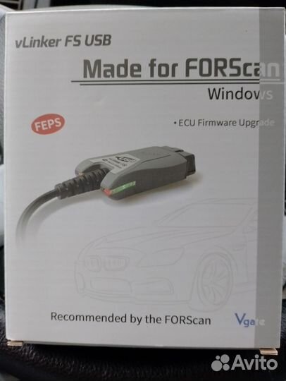 Автосканер Vgate vLinker FS USB для Forscan