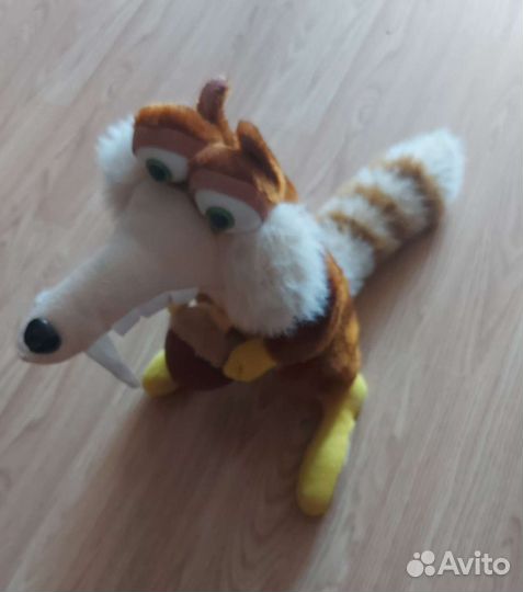 Мягкая игрушка Белка из ледникового периода