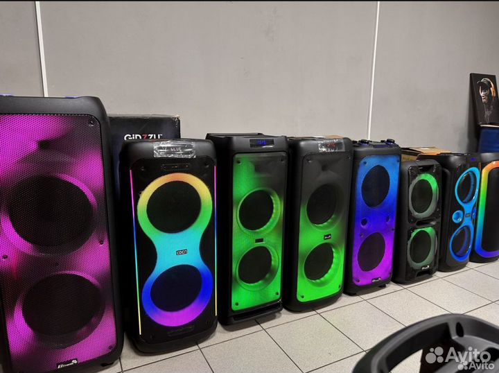 Блютуз колонки напольные