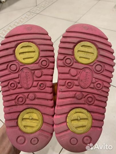 Сабо пляжные для девочки 28