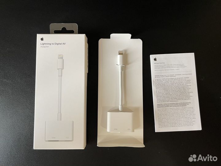 Переходник Apple Lightning AV Adapter (MD826ZM/A)