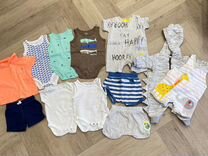 Вещи для новорожденных 62 пакетом боди шорты