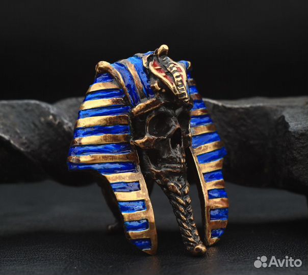 Бусина Темляк Брелок Фараон Тутанхамон Мумия Череп