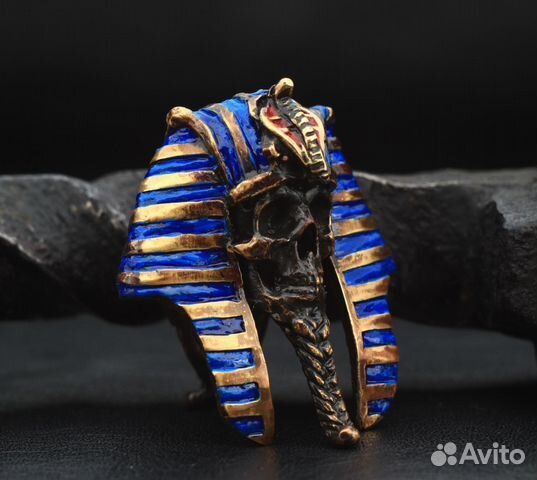 Бусина Темляк Брелок Фараон Тутанхамон Мумия Череп