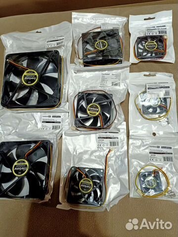 Вентиляторы 40, 50, 60, 70, 80, 92, 120 и 140мм
