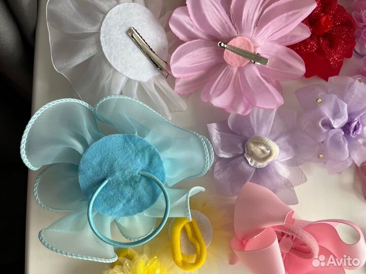 Банты для волос 16шт.(пакетом)