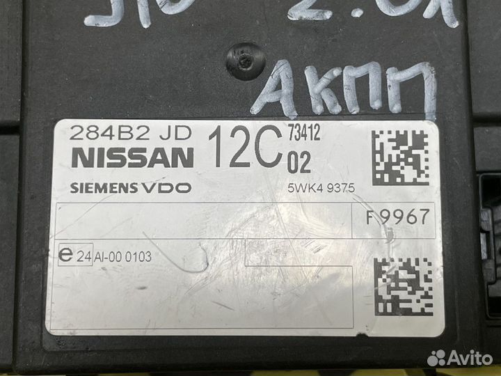 Блок комфорта Nissan Qashqai J10