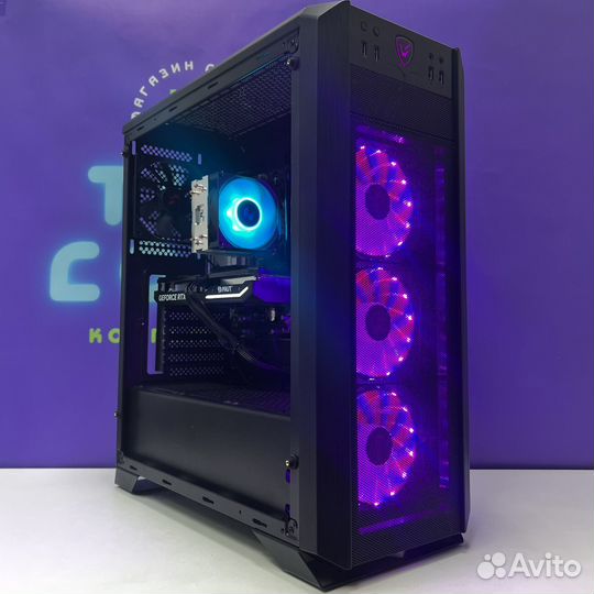 Игровой пк Ryzen 5 5600/RTX 4060/16gb/SSD