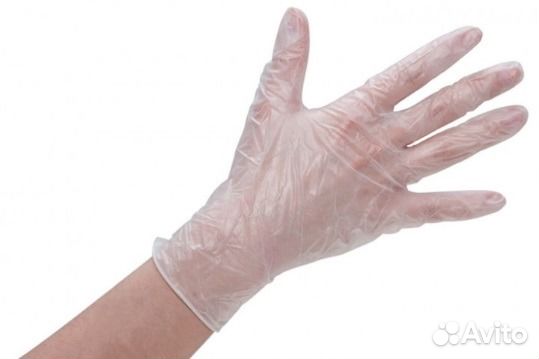 Перчатки пвх (50 пар)
