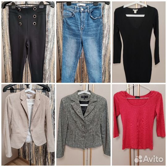 Вещи р42 (XS) Zara, H&M пакетом