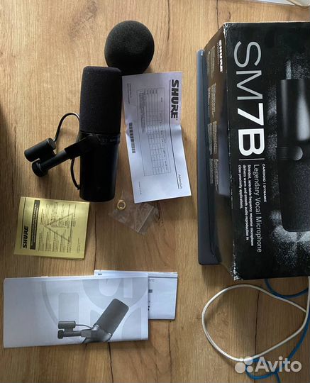 Микрофон shure sm7b