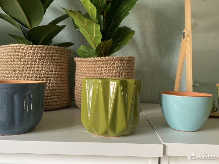 Горшки керамические для цветов