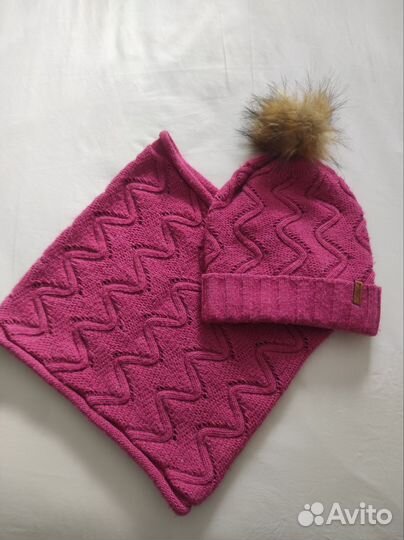 Шапка и снуд женские