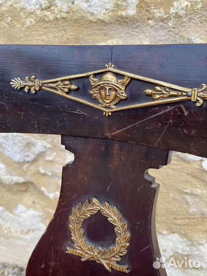 Компьютерный стол с креслом в стиле ампир