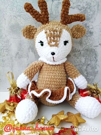 Вязаные игрушки ручной работы