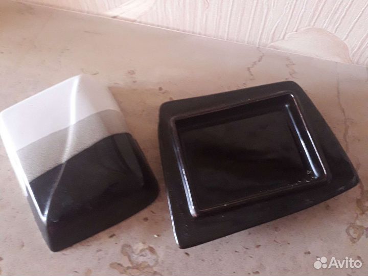 Масленка керамическая