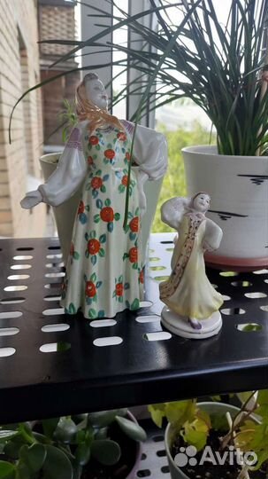 Фарфоровая статуэтка дулево