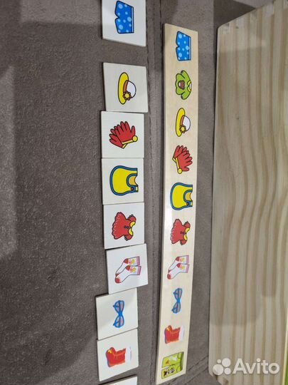 Игрушки монтессори классификатор