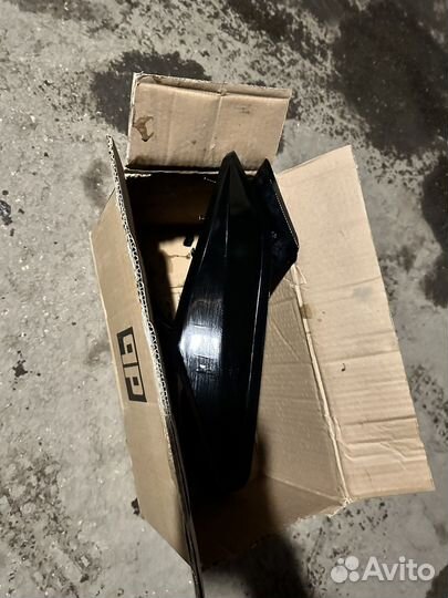 Накладки на бампер задний бмв х6 е71