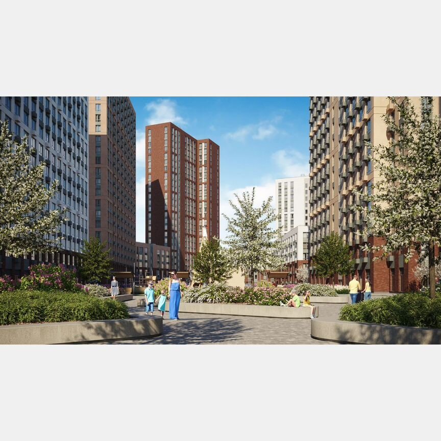 2-к. квартира, 61,7 м², 23/24 эт.