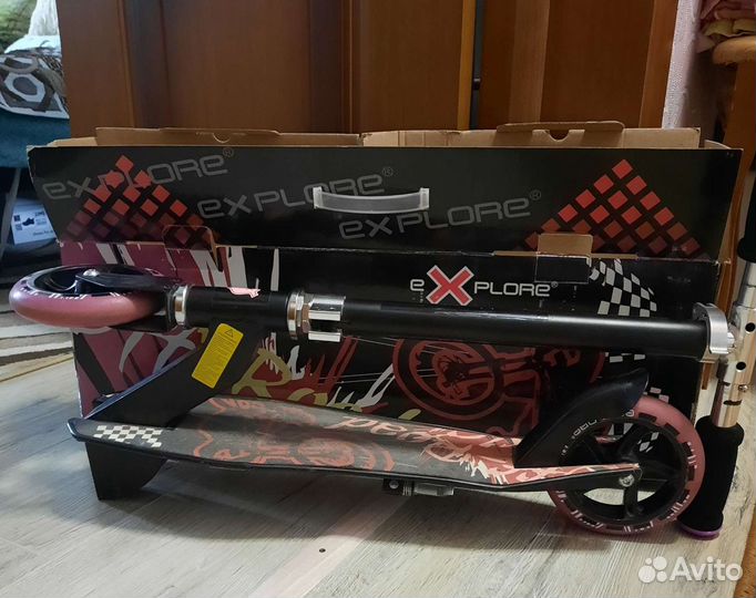 Самокат Explore Robo-150 складной