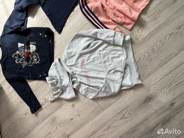 Толстовки пакетом ido,adidas,mayoral 4-5 лет