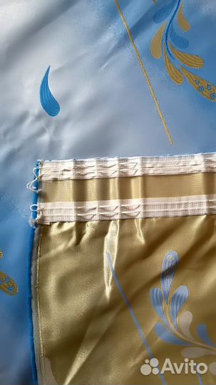 Портьеры новые готовые с кулиской