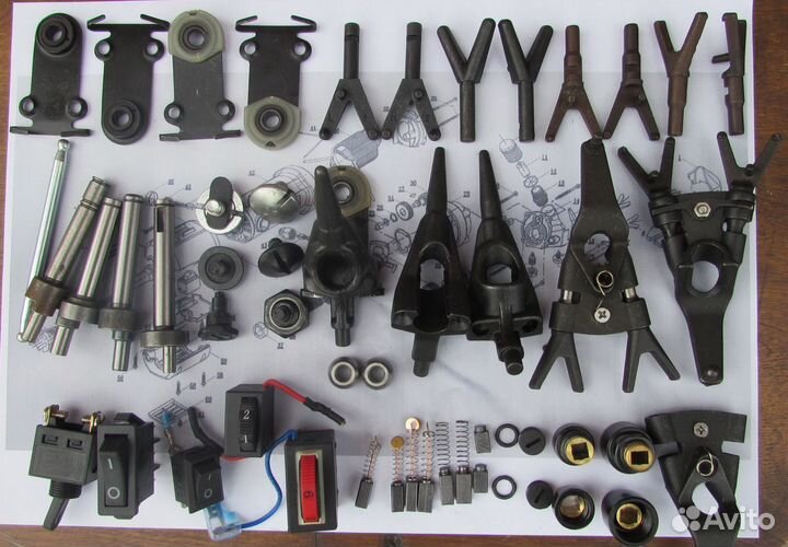 Запчасти.Комплектующие к машинке для стрижки овец