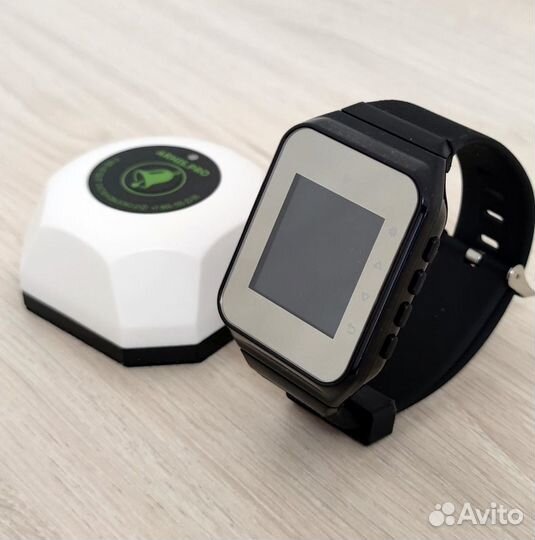 Беспроводная система/кнопка вызова официанта часы