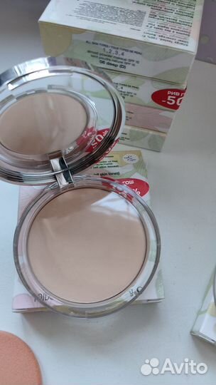 Clinique пудра и бронзер