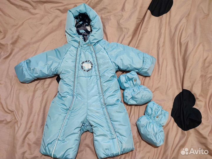 Зимний комбинезон-трансформер новый