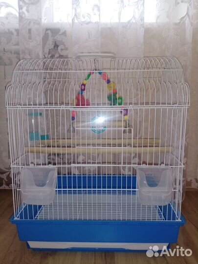 Большая клетка для птиц 47х36х57 см
