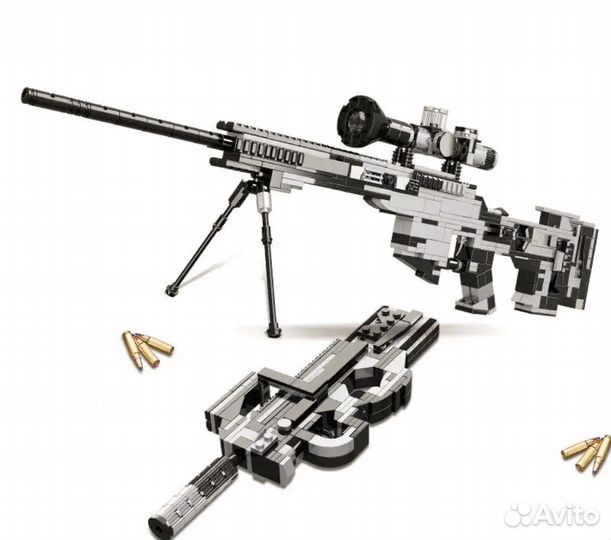Лего снайперская винтовка AWP AWM 8в1
