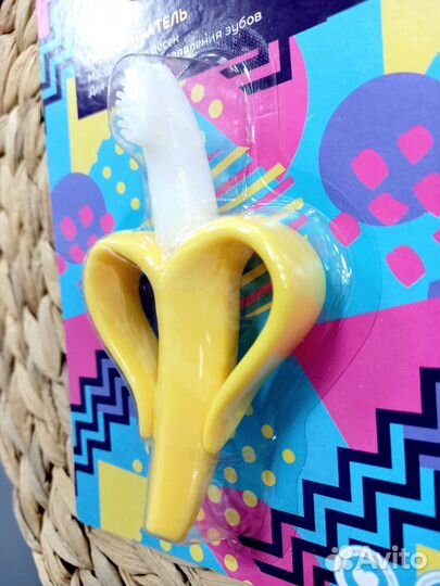 Грызунок-массажер банан