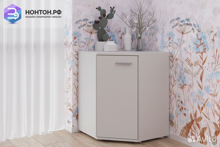 Комод угловой Fun кд-5 белый