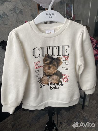Худи для девочки 92