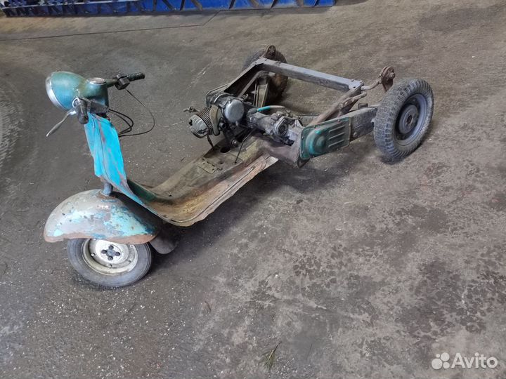Вятка мг-150, ретро мотороллер СССР