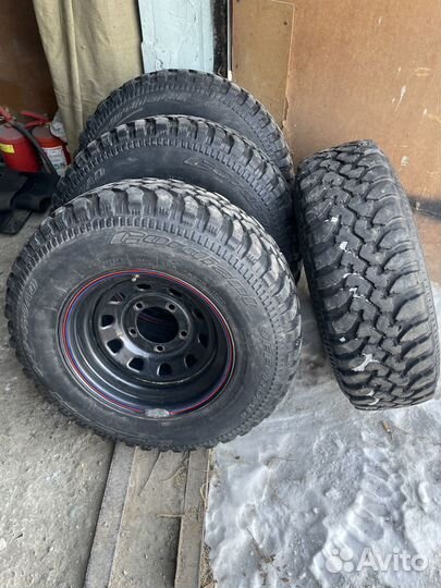 Комплект грязевых колес R15 Нива УАЗ